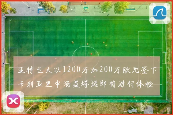 亚特兰大以1200万加200万欧元签下卡利亚里中场盖塔诺即将进行体检